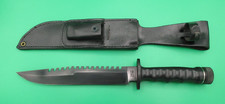 Parker Imai K-633 Survival Bowie Fixed Blade Knife w/ Sheath Japan