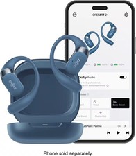 Shokz OpenFit 2 OpenEar True Wireless Bluetooth Earbuds T921 Stone Blu G2U