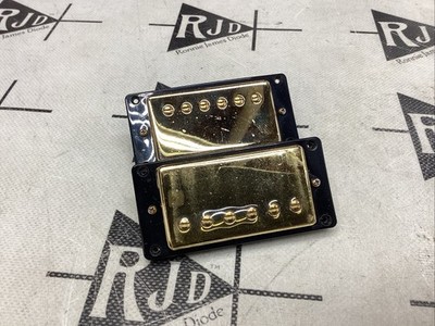 Epiphone ProBucker 2 & 3 Alnico Humbucker Guitar Pickup Set Gold 4 Conductor