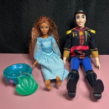 The Little Mermaid: Ariel  Eric Used Dolls, Disney, Mattel, Live Action
