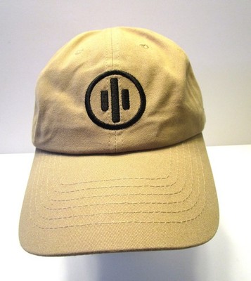 Primary Weapons Systems Hat Tan Embroidered Baseball Cap USA Flag by Stitch It