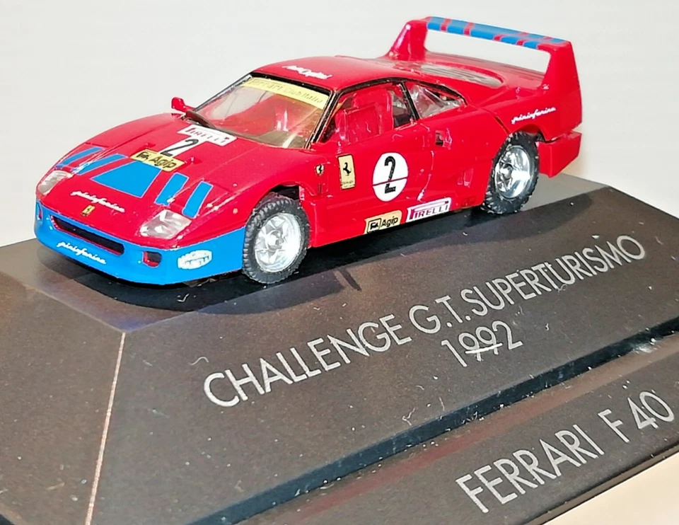 Herpa 1:87 H0 Ferrari F40 #2 Challenge G.T. Superturismo 1992 OVP 180559 - Bild 1 von 4