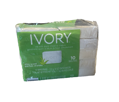 #ad #ad Ivory Bar Soap Pure Clean amp; Simple Aloe Scent 10 Count 4 oz each $32.40