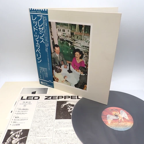 Led Zeppelin - Presence  Japan LP OBI VINYL Swan Song ‎– P-10160N