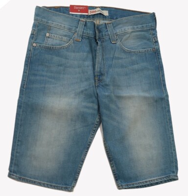 LEVIS STANDARD 506  MENS JEANS SHORTS~~~~LOOSE STRAIGHT FIT~~~30~ BLUE~~NEW!!!