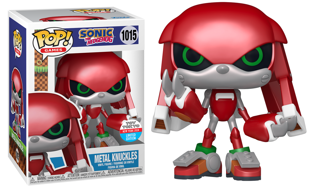 Pop! Vinile Metal Knuckles – Limited Edition New York Comic Con 2024, 10,8 Cm