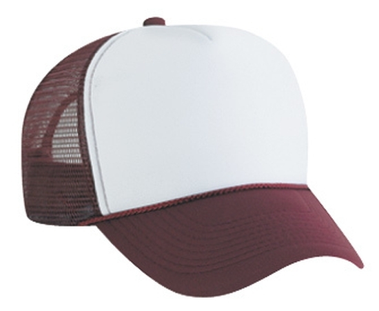 white/maroon