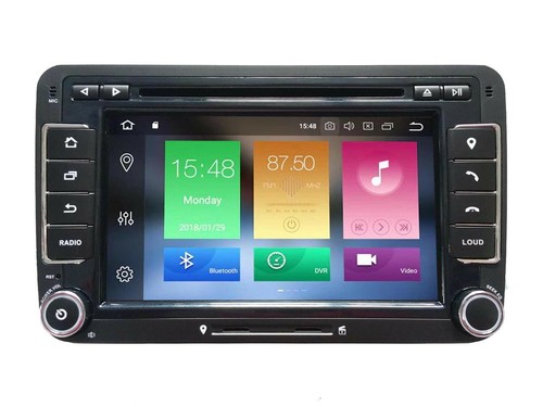 Pantalla táctil 7" gps multimedia Android 9 VW Volkswagen Golf Passat Touran Eos - Imagen 3 de 9