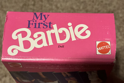 VINTAGE 1989 MATTEL MY FIRST BARBIE PRETTIEST PRINCESS DOLL NEW IN