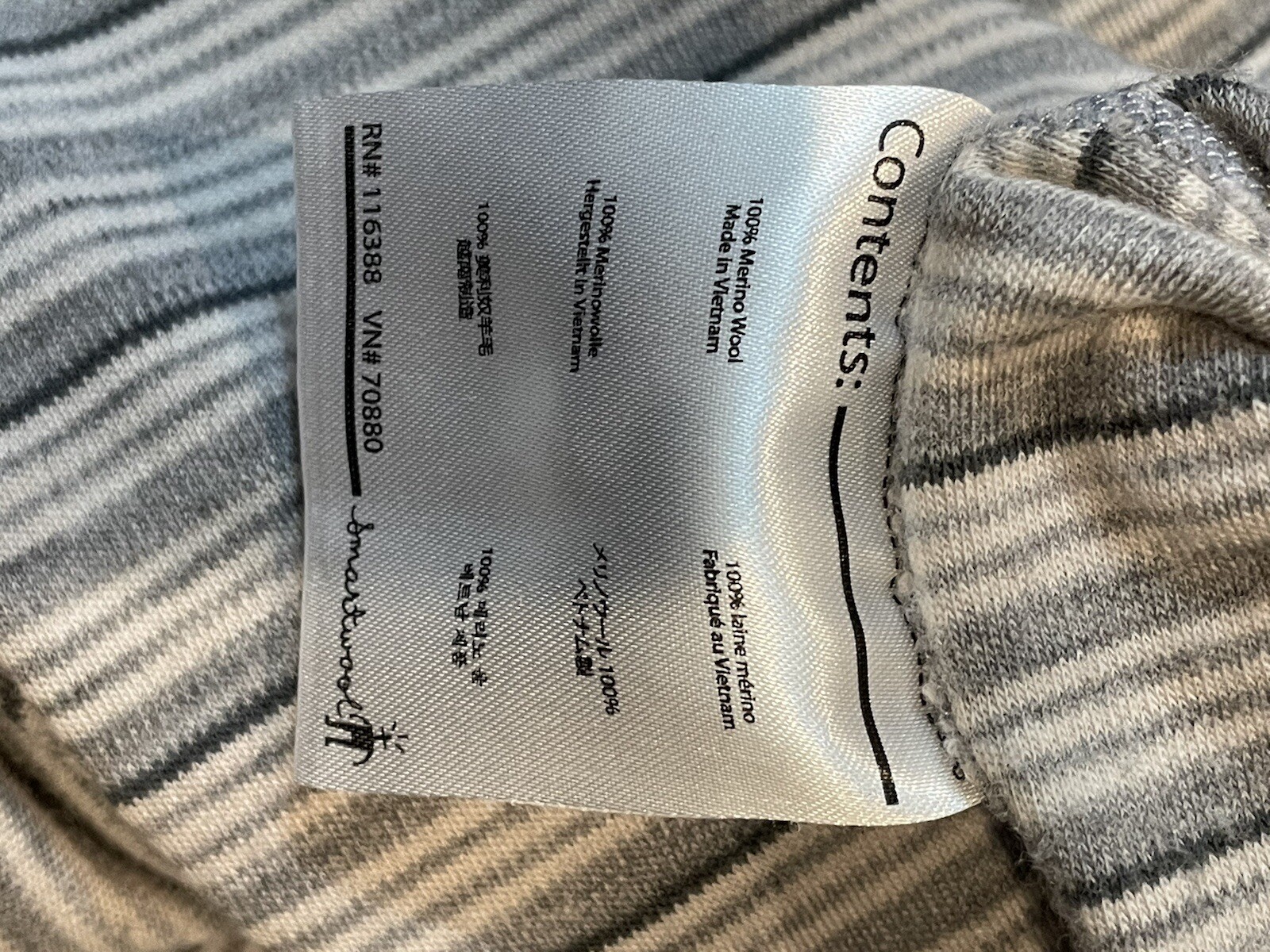 Smartwool Pullover Sweater Size Small Womens Gray… - image 7