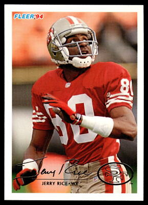 1994 Fleer #420 Jerry Rice Near Mint or Better