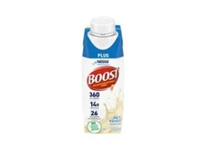 Nestle Boost Plus Nutritional Drink - Very Vanilla Case of 24