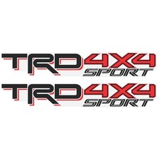 Trd 4x4 Sport Decal Toyota Tacoma Matte Bedside Replacement 2016-2023 Set 2 Trd 4x4 Sport Decal Toyota Tacoma Matte Bedside Replacement 2016-2023 Set 2