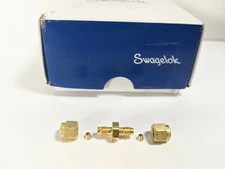 B-100-6 SWAGELOK 1/16" X 1/16" Tube Union Fitting Connector x 1 Piece 