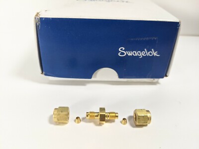 B-100-6 SWAGELOK 1/16'' X 1/16'' Tube Union Fitting Connector x 1 Piece 