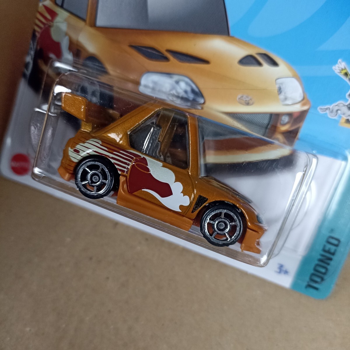 Hot Wheels '94 Toyota Supra Tooned 224 Fast And Furious Short Card