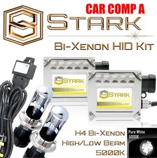 Stark 35w Bi-xenon Hid Hilo Headlight Mini Kit - H4 9003 - 5000k Pure White A