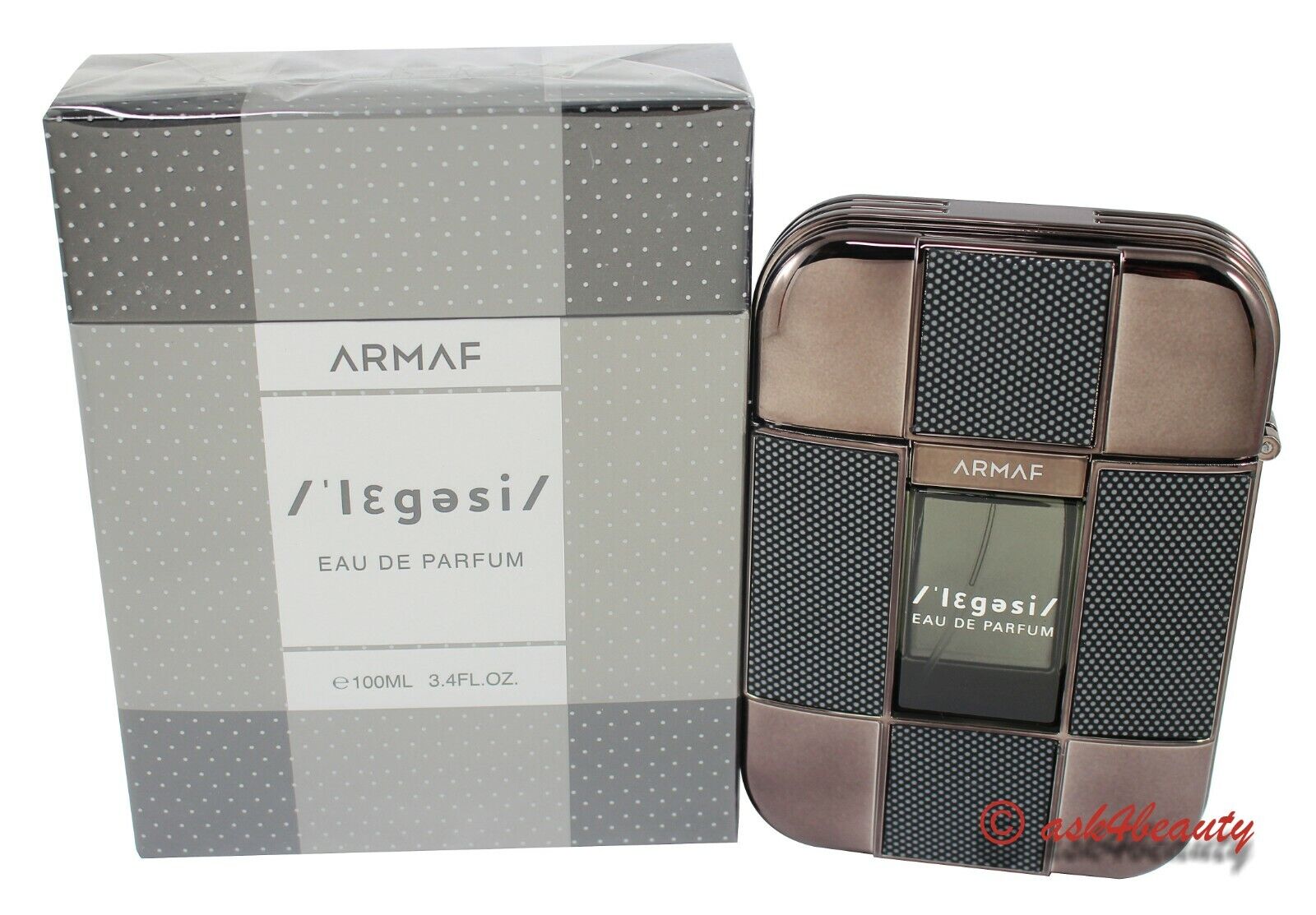Legesi Pour Homme By Armaf 3.4oz. Eau De Parfum Spray For Men New In Box