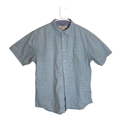 Island Classics Seapointe Made With Aloha Men's Button T-Shirt Size 7