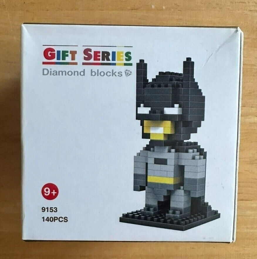 Loz Gift Series Diamond Blocks TRIO: Batman, Spiderman, Superman, NEW - Image 4 of 4