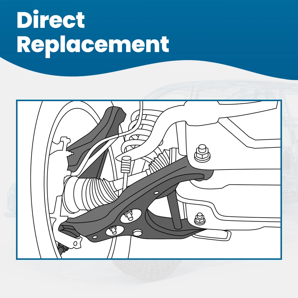 Querlenker-set Lagerung Radaufhängung Hinterachse Für Mercedes E-klasse W211 - Bild 4 von 4