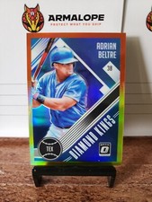 2018 Panini Donruss Optic Diamond Kings Red and Yellow Prizm Adrian Beltre #6