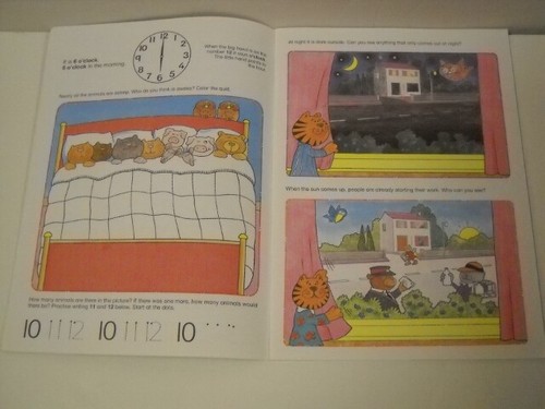 Vintage Learning Land Telling The Time Workbook 1997 Brand New Rare Very Cute! - Picture 2 of 12