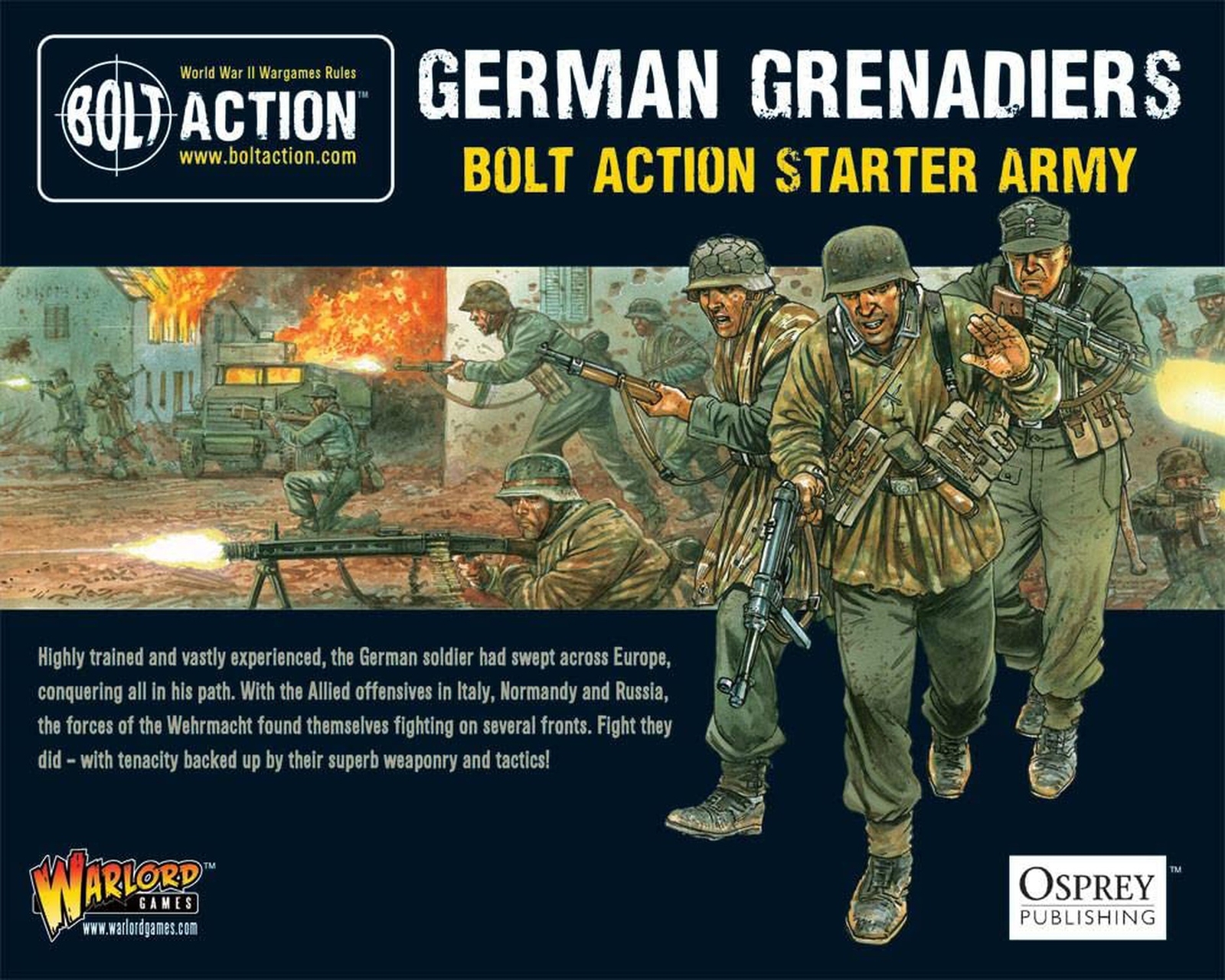 Bolt Action - German Grenadiers Starter Army 28mm - Warlord Games