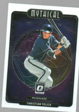CHRISTIAN YELICH 2021 DONRUSS OPTIC MYTHICAL HOLO #M3