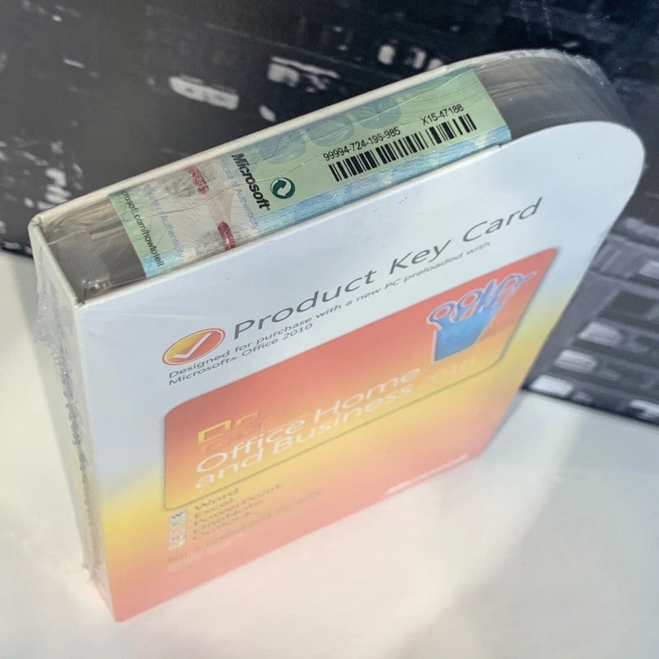 Microsoft Office 2010 Home Business PKC Word Excel PowerPoint Outlook 365 Sealed - Image 3 of 4