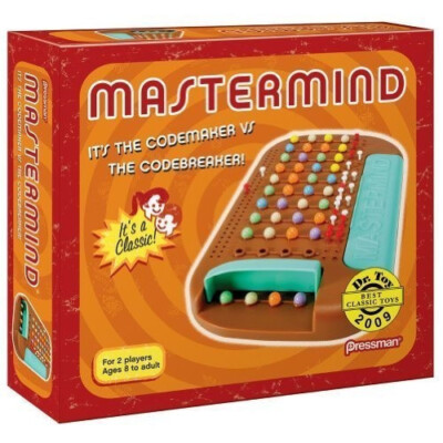 Pressman Toy Retro Mastermind Game SEALED HASBRO NEW 2009 DR. TOY BEST CLASSIC