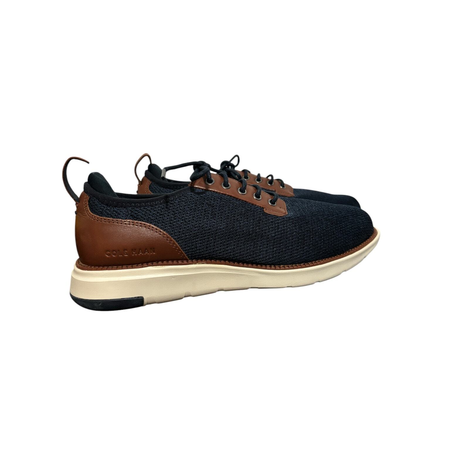 SAOLA Sneakers Oxford Cole Haan uomo Grand Atlantic maglia 11 5 inchiostro navy comode casual