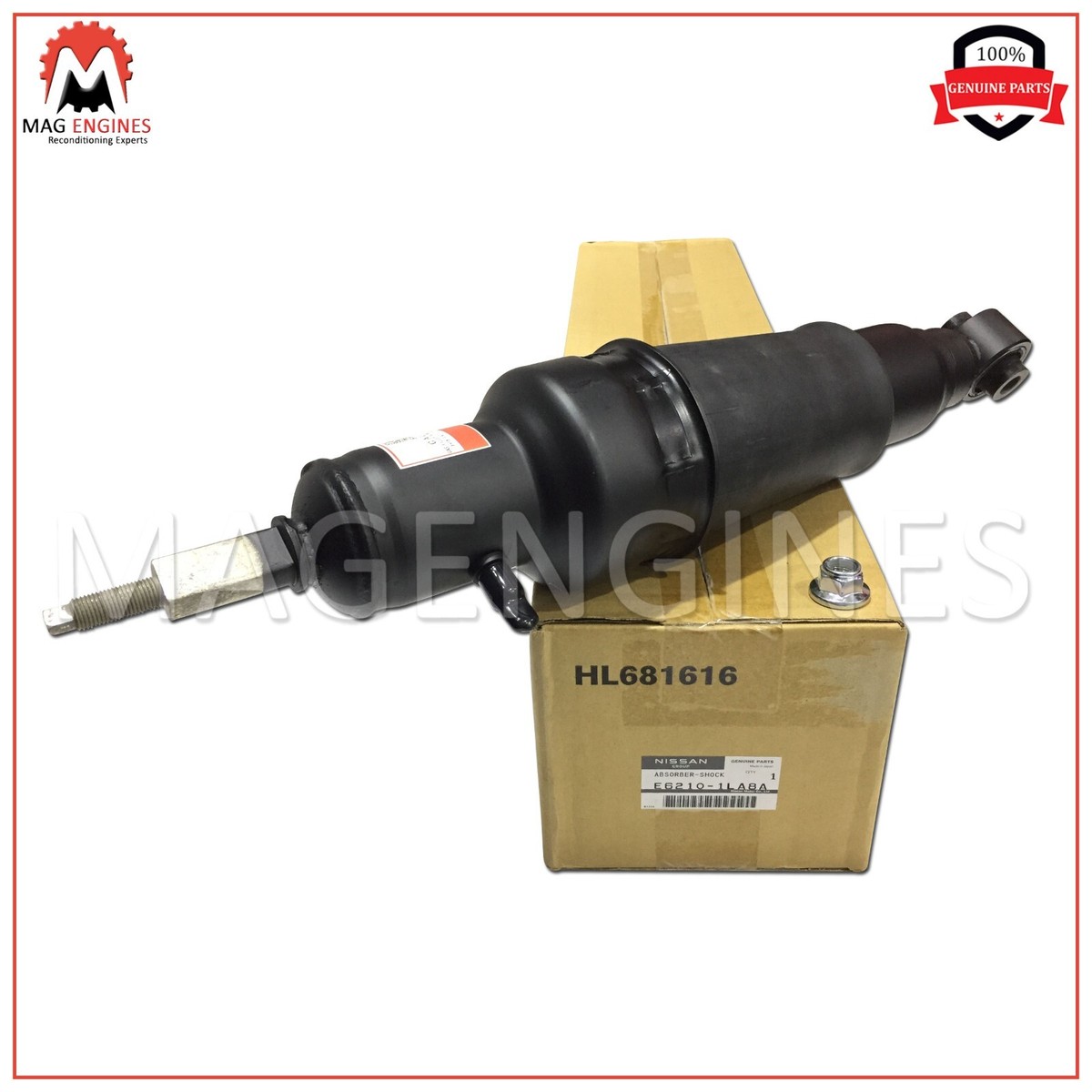 Genuine OEM Rear Shock Absorber for Nissan E62101LA8A for sale