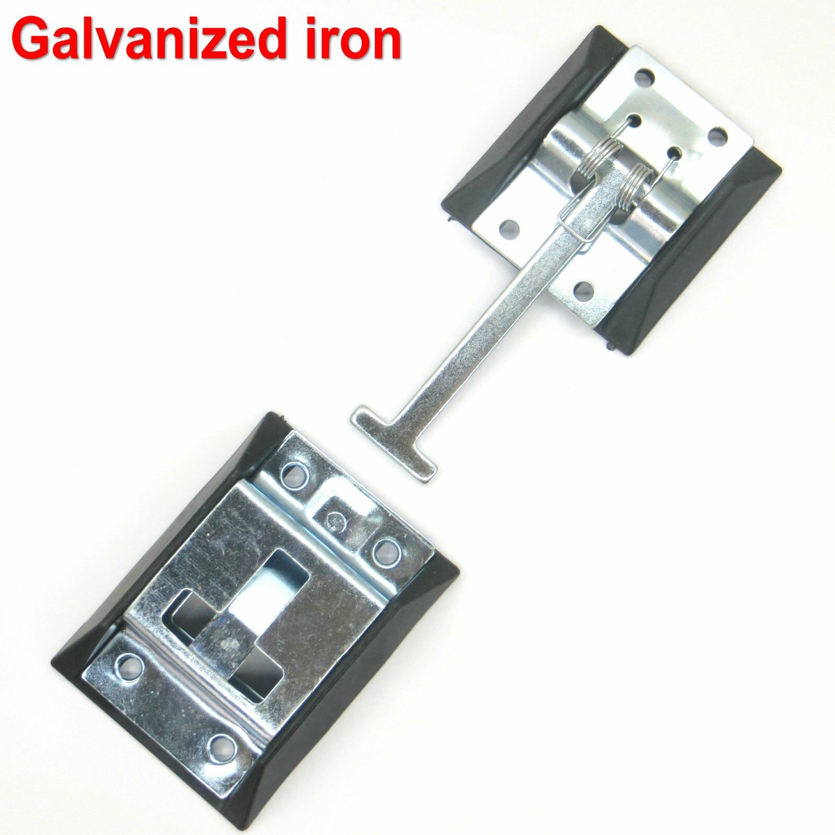 10 Black Baggage Door Clips for RV Camper Motorhome Door