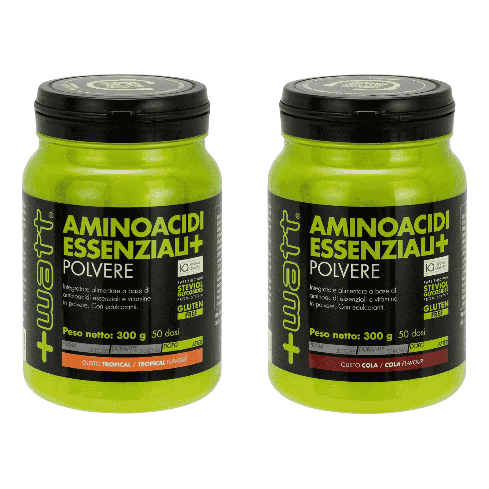 +Watt Aminoacidi Essenziali+ 300g | Ottimizzazione Proteica EAA