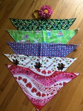 Dog Bandana - Celebrating All the Seasons of the Year Set of Six