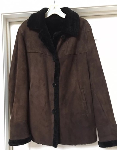 BLUE DUCK Brown SHEARING Sheepskin Coat 