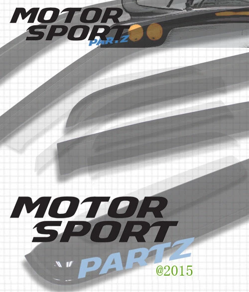 Комбинированные наружные козырьки 2 мм защита от дождя люк Ford Taurus X 2008-2009 5 шт. - Изображение 4 из 4