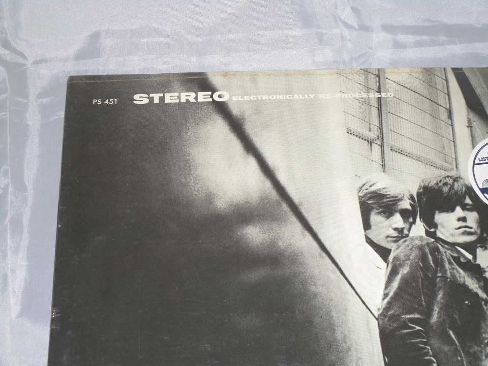 Rolling Stones December's Sealed Vinyl Record LP Album USA 1965-84 PS 451 Sticke - Image 3 of 4