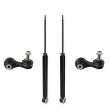 Rear Shock Absorbers & Sway Bar End Links Kit 4 PCS Set for 16-21 Honda Civic