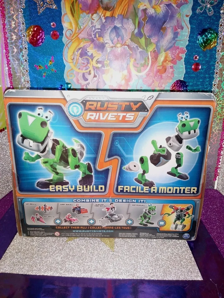 🦄Spin Master / Nickelodeon / Build-Me-Rivet System "Rusty Rivets" Botasaur Toy! - Image 2 of 4