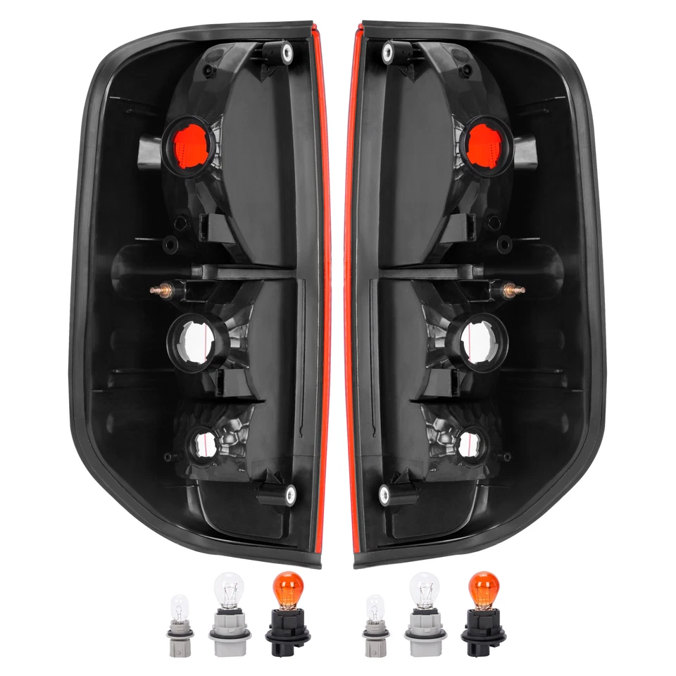 Luces traseras lámparas de freno con bombillas para Nissan Frontier 2005-21 Suzuki Equator 09-12 Foto 4 de 4