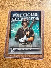 2023 Bowman Platinum Baseball Precious Elements # PE-20 Reggie Crawford 