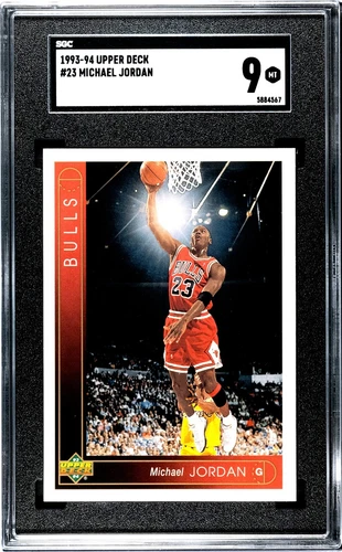 1993-94 Upper Deck #23 Michael Jordan SGC 9 - Iconic NBA Card!