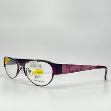 Candie's C Cayla PL Purple Round Oval Full Rim Eyeglasses 51[]15 135 mm
