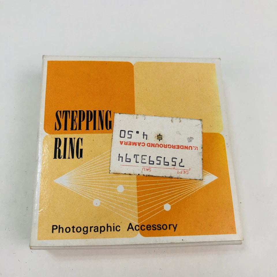 VTG Camera 52mm to 49mm Step-Down Ring Lens Filter Adapter Stepping New in Box - Image 2 of 4