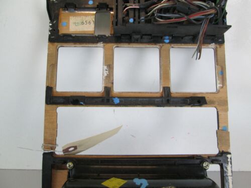1992-1995 MERCEDES S420 CENTER DASH RADIO BEZEL TRIM WITH ASH TRAY OEM WOOD GRAI - Picture 11 of 12