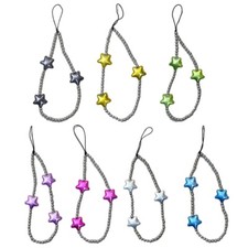 Unique Phone Anti-lost Lanyard Multifunctional Star Bead Pendant for Bags Keys