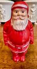 VINTAGE CHRISTMAS 1950s IRWIN CELLULOID SANTA CLAUS