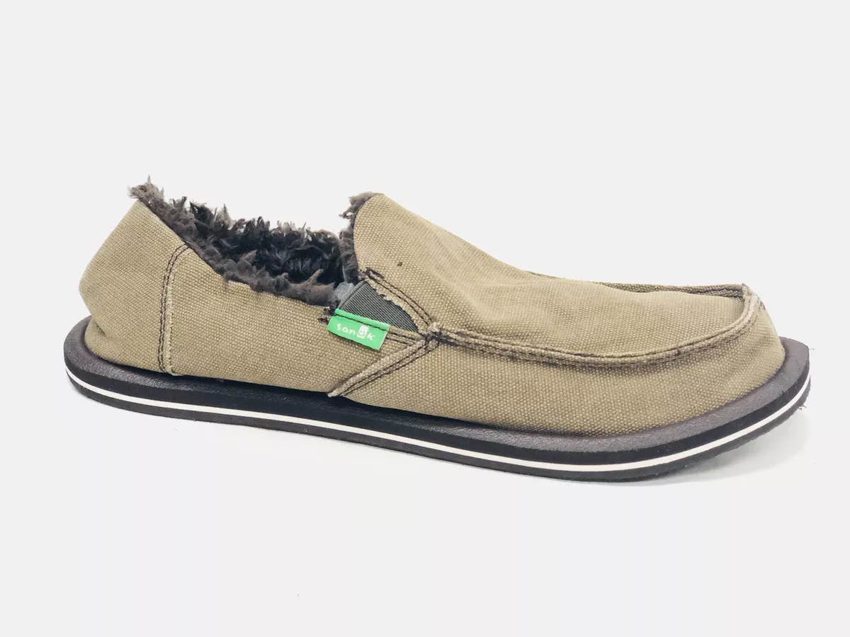 Sanuk Vagabond Chill Slip On Sidewalk Surfers SMF1054 BRINDLE Men